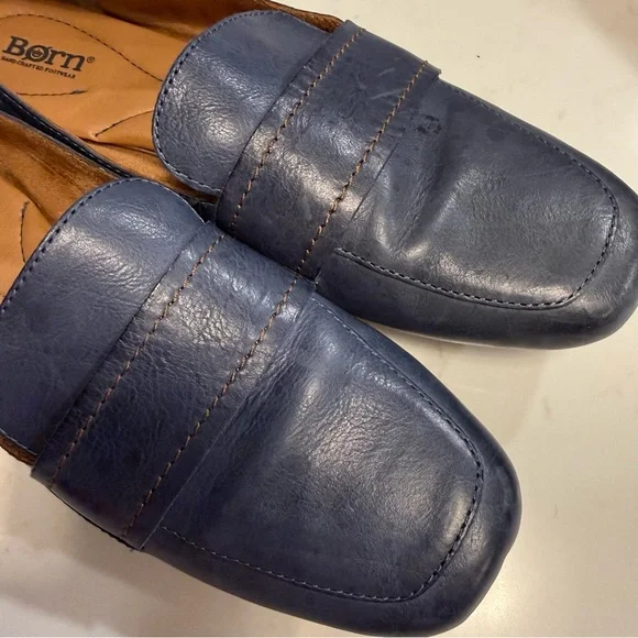 Born Slate Blue Loafer Size 11 - Picture 5 of 11